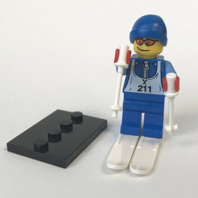 LEGO Minifigure-Skier-Collectible Minifigures / Series 2-COL02-12-Creative Brick Builders